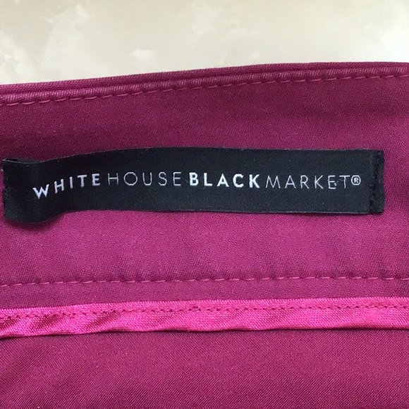 WHBM berry 12” Bermuda shorts - Picture 3 of 7